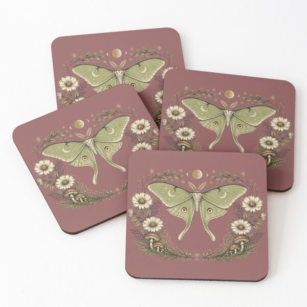 Item preview, Luna Moth designed and sold by With-Odin.