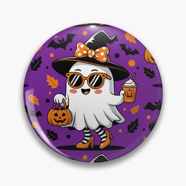 Item preview, Funny Halloween Ghost - 1 designed and sold by Horizon-Design.