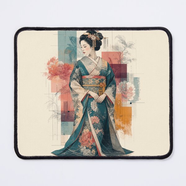 Item preview, Botanical Equilibrium: Geisha Among Peonies designed and sold by Fregoli 2D.