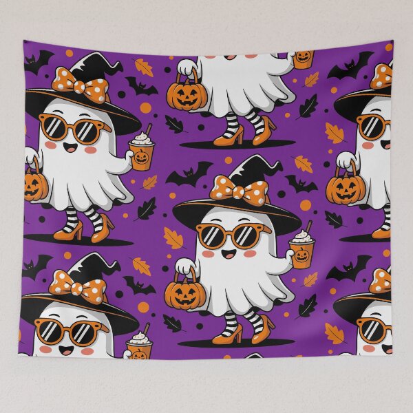 Item preview, Funny Halloween Ghost - 1 designed and sold by Horizon-Design.