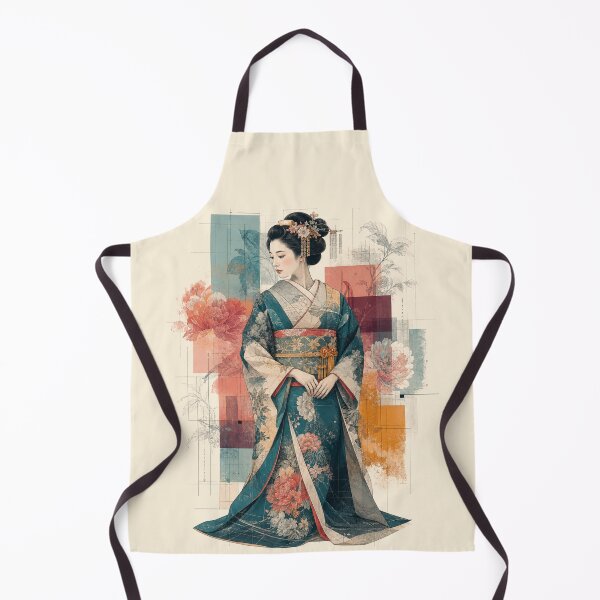 Item preview, Botanical Equilibrium: Geisha Among Peonies designed and sold by Fregoli 2D.