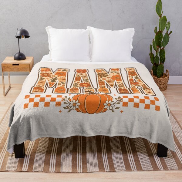 Item preview, Retro Mama Pumpkin, Fall Mama designed and sold by Quiajia.