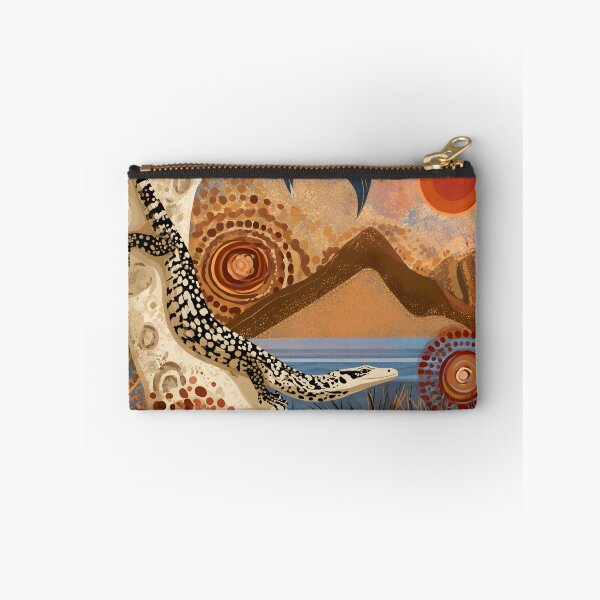Item preview, Aboriginal Inspired Dot Art - Australian Reptile Outback Nature designed and sold by GrinGalore.