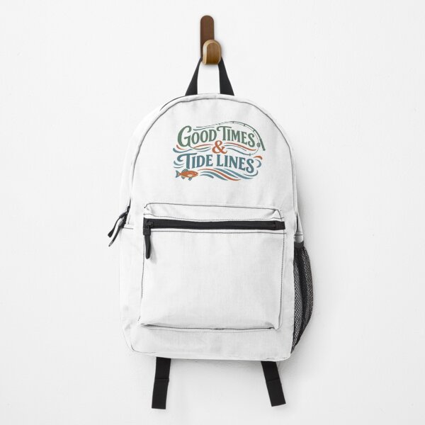 Item preview, Good Times & Tide Lines Fishing – Coastal Gift designed and sold by stylishdzign.