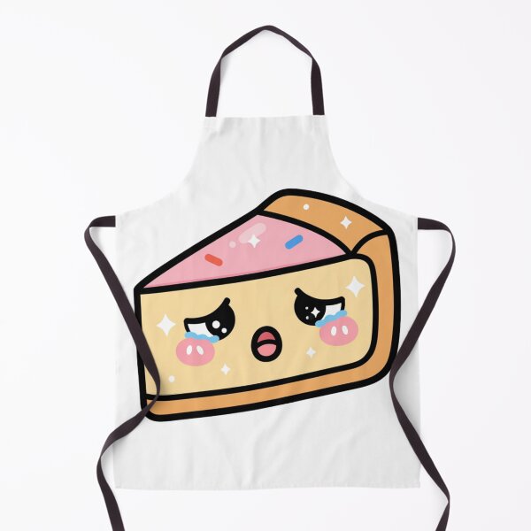Item preview, Cute Tired Kawaii Cheesecake Cartoon | Adorable Cheesecake Sticker & Gift Design designed and sold by Rood Art Studio.