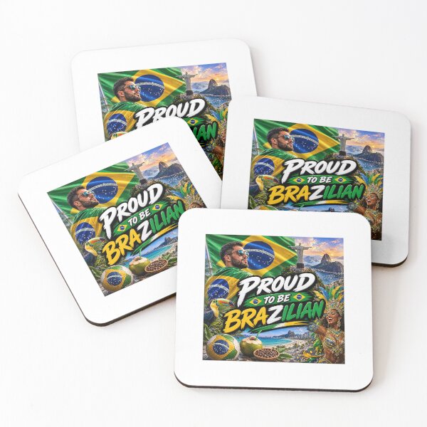 Item preview, Proud To Be Brazilian | Brazil Pride & Culture designed and sold by GlitchThreads.