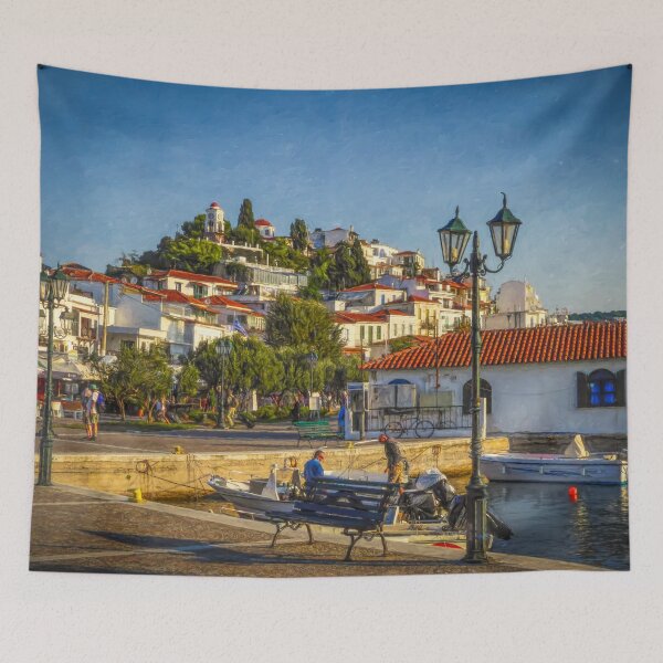 Item preview, Skiathos Town designed and sold by Viv Thompson Photography .