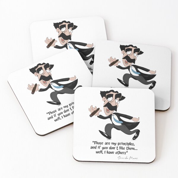 Item preview, Groucho Marx Those Are My Principles... designed and sold by aca-riolaus.