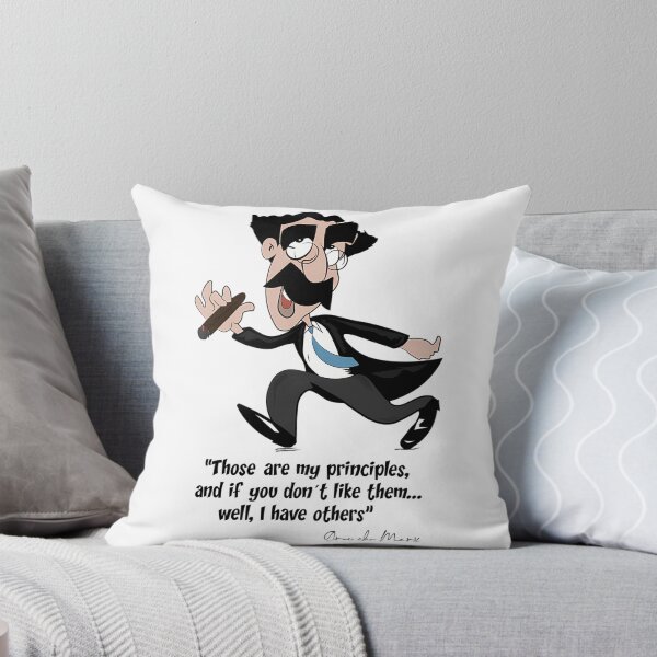 Item preview, Groucho Marx Those Are My Principles... designed and sold by aca-riolaus.