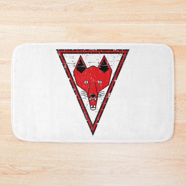 Item preview, Kriegsmarine U-Boat U-255 - Grinning Fox - White Border - Grunge Style designed and sold by che-lseyhartman.