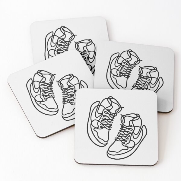 Item preview, Minimalist One Line Sneaker Art designed and sold by Moodprint5.
