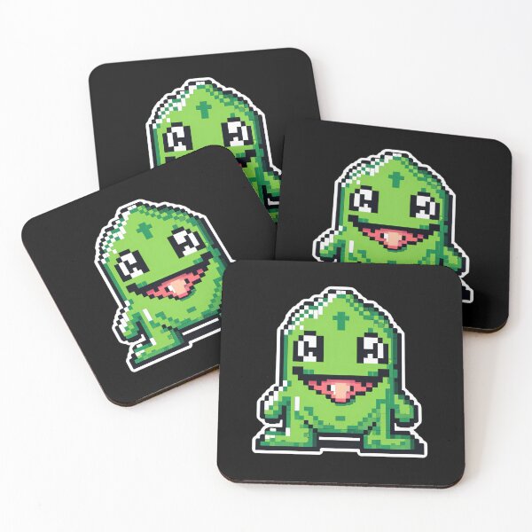 Item preview, Mischievous pixel slime creature designed and sold by RAMemory.