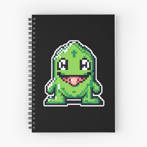 Item preview, Mischievous pixel slime creature designed and sold by RAMemory.