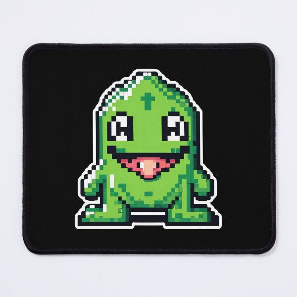 Item preview, Mischievous pixel slime creature designed and sold by RAMemory.
