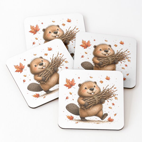 Item preview, Barnaby the Busy Autumn Beaver designed and sold by Step & Stow.