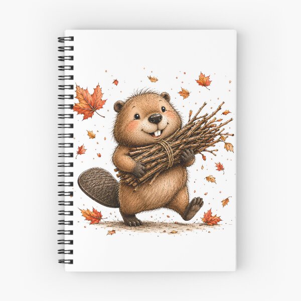 Item preview, Barnaby the Busy Autumn Beaver designed and sold by Step & Stow.
