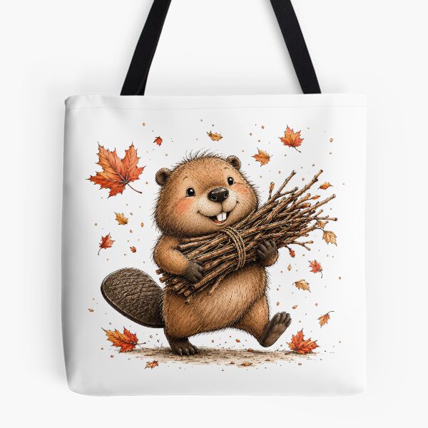 Item preview, Barnaby the Busy Autumn Beaver designed and sold by Step & Stow.