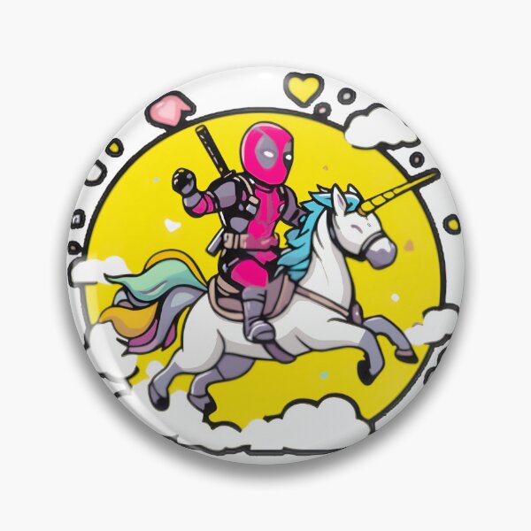 Item preview, Deadpool Ride Unicorn designed and sold by Jermaine Dixon.
