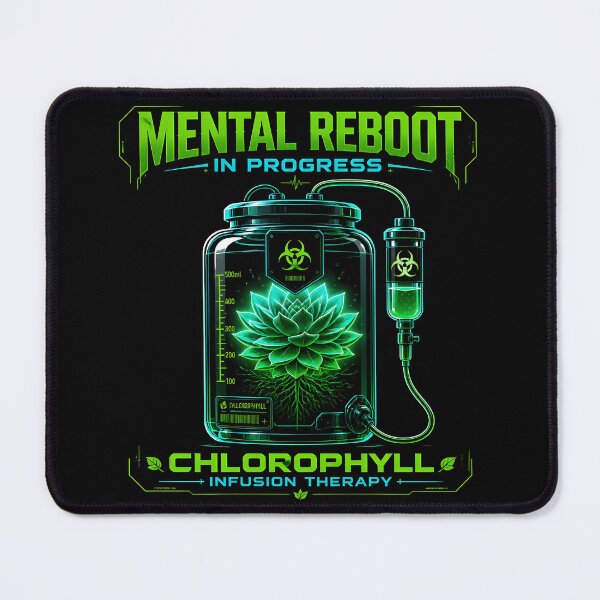 Item preview, Mental Reboot Chlorophyll Infusion WFH Plant Parent designed and sold by ThirdShiftLab.