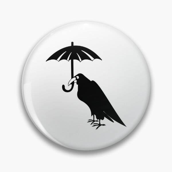 Item preview, Kriegsmarine U-Boat U-357 - Crow With Umbrella - Clean Style designed and sold by che-lseyhartman.