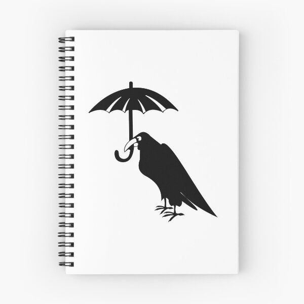 Item preview, Kriegsmarine U-Boat U-357 - Crow With Umbrella - Clean Style designed and sold by che-lseyhartman.