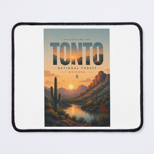 Item preview, Tonto National Forest Sonoran Desert Landscape Arizona designed and sold by raaxeyaha.