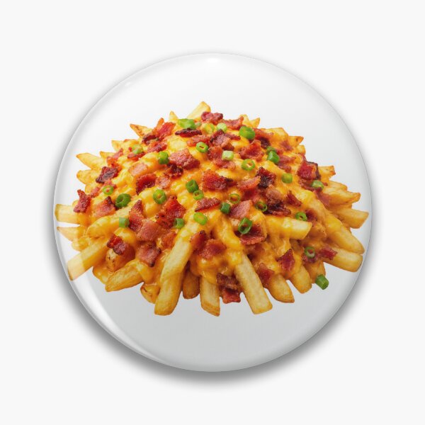 Item preview, Loaded Fries With Cheese And Bacon designed and sold by PriyankaSonara.