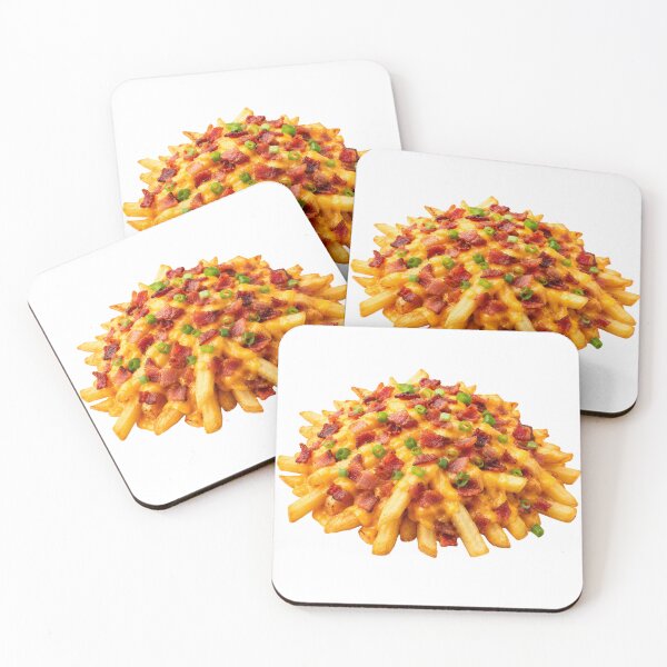 Item preview, Loaded Fries With Cheese And Bacon designed and sold by PriyankaSonara.
