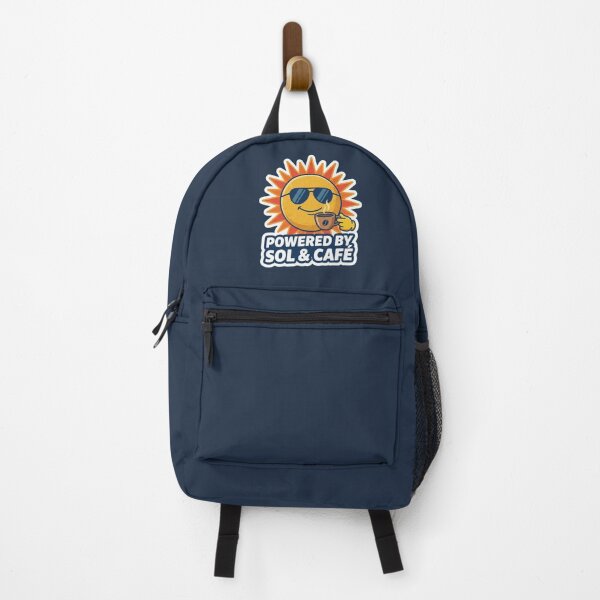 Item preview, Powered By Sol And Cafe - Funny Spanish Sun Coffee designed and sold by UkrainianSpain.