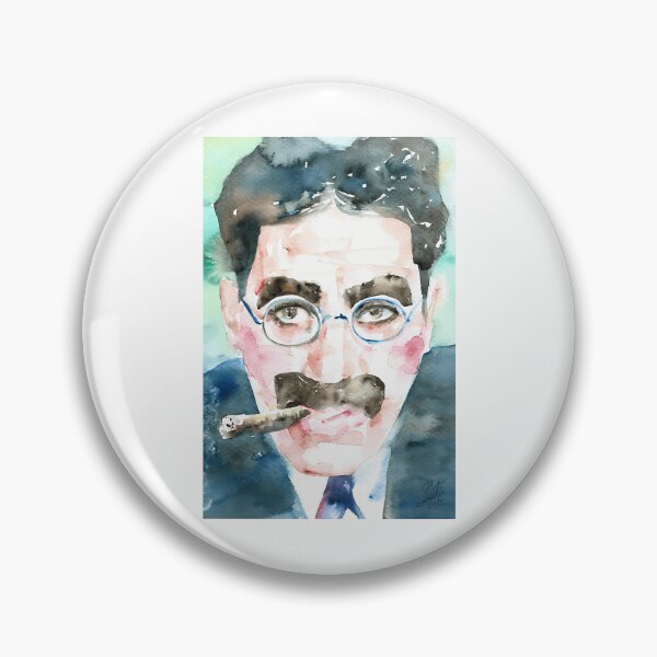 Item preview, Groucho Marx Watercolor Portrait designed and sold by aca-riolaus.