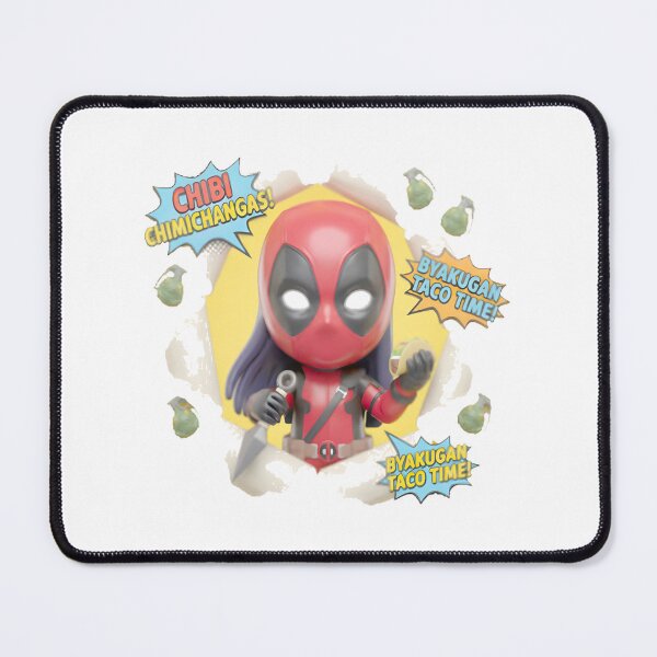Item preview, D Hinata X Deadpool Chibi Cute designed and sold by Jermaine Dixon.