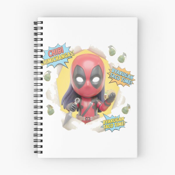 Item preview, D Hinata X Deadpool Chibi Cute designed and sold by Jermaine Dixon.