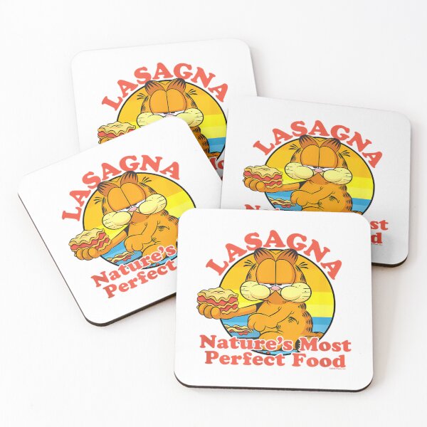 Item preview, Lasagna Natures Most Perfect Food Garfield Circle designed and sold by Nova-hLeivghky.