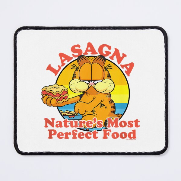 Item preview, Lasagna Natures Most Perfect Food Garfield Circle designed and sold by Nova-hLeivghky.