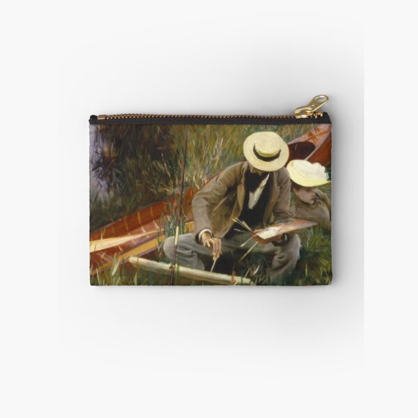 Item preview, Outdoor Wall Art, Impressionist Landscape Painting, Boating Scene, Nature Lover Decor designed and sold by RickE.