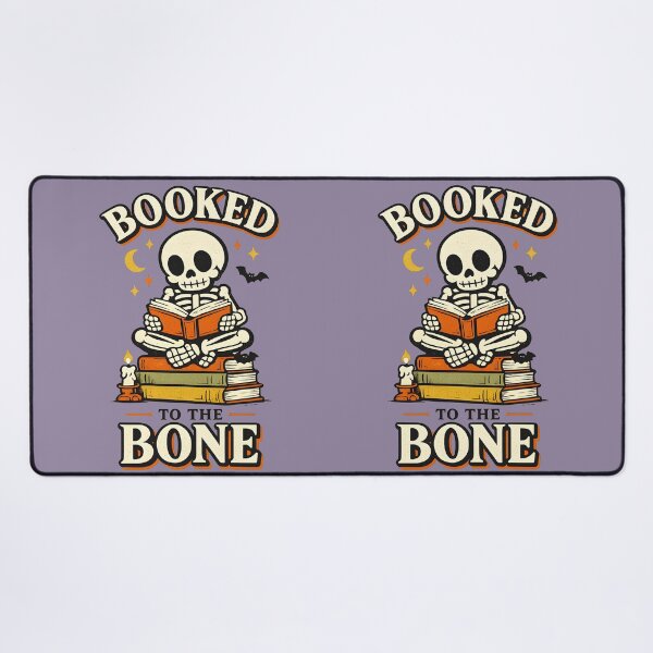 Item preview, Booked to the Bone Skeleton Reading Dark Academia Halloween T-Shirt designed and sold by MAD's Recreation Studio.