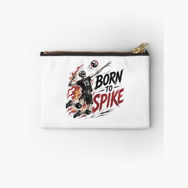 Item preview, Born to Spike Volleyball Skull designed and sold by redblink store.
