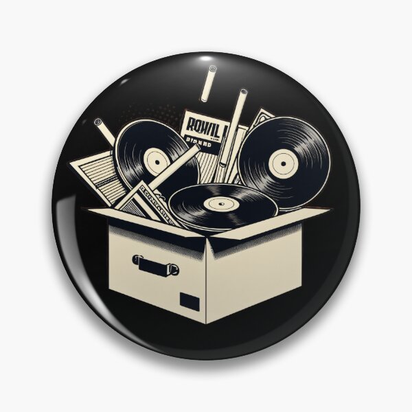 Item preview, Vinyl Records Smoking Box Parody designed and sold by RAMemory.