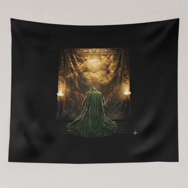 Artikelvorschau, Avengers Doomsday Doctor Doom Shirt, Marvel Filmgrafik-T-Shirt, Kapuzenpullover mit Victor Von Doom Poster-Design, Geschenk für Fans düsterer Superhelden entworfen und verkauft von Blebaylem.