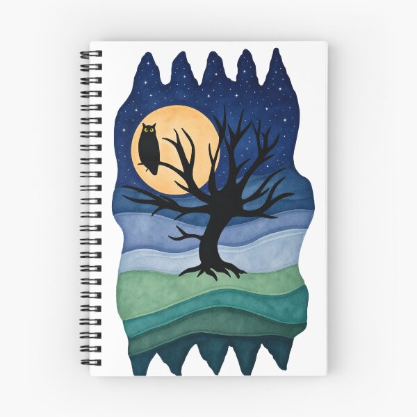 Item preview, Owl in Tree designed and sold by cbfineart.