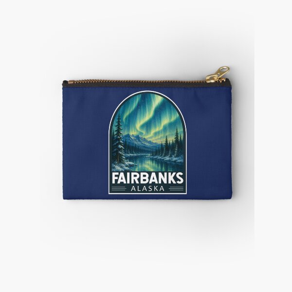 Item preview, Fairbanks Alaska Travel Art Emblem designed and sold by KrisSidDesigns.