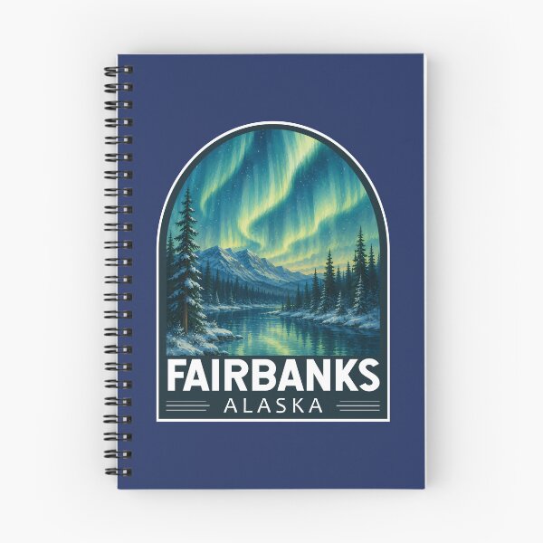 Item preview, Fairbanks Alaska Travel Art Emblem designed and sold by KrisSidDesigns.