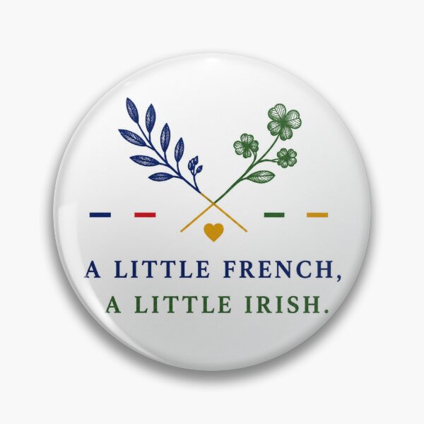 Item preview, A Little French A Little Irish designed and sold by AtelierClarke.