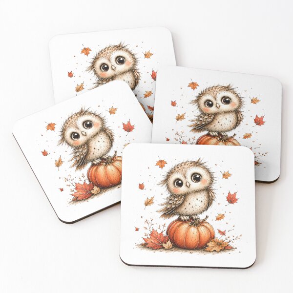 Item preview, Otis the Observant Pumpkin Owl designed and sold by Step & Stow.