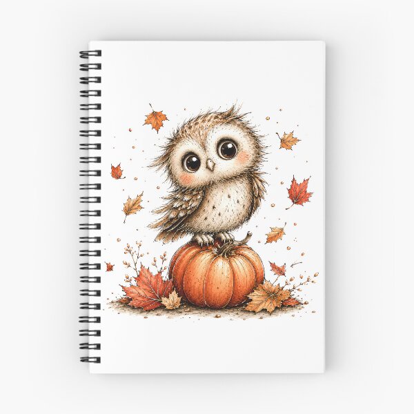 Item preview, Otis the Observant Pumpkin Owl designed and sold by Step & Stow.