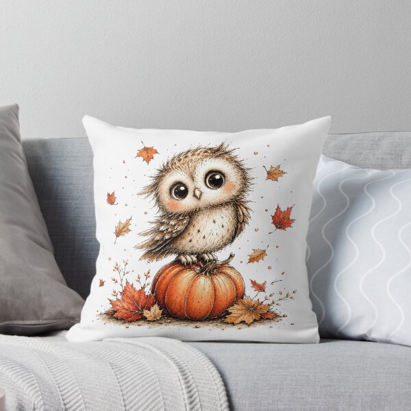 Item preview, Otis the Observant Pumpkin Owl designed and sold by Step & Stow.