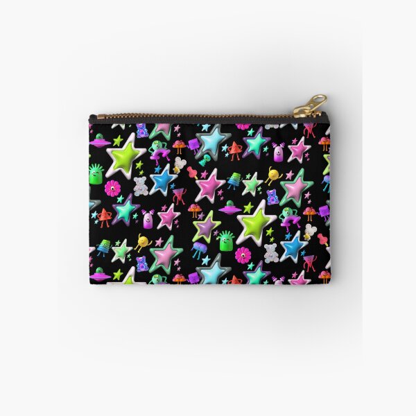 Item preview, Y2K 3D Stars & Cute Objects Pattern - Pastel Neon Cyber Pop Aesthetic designed and sold by Side By Side Studio.