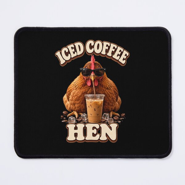Item preview, Iced Coffee Hen designed and sold by EnchantedOwl.