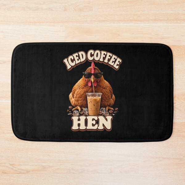 Item preview, Iced Coffee Hen designed and sold by EnchantedOwl.