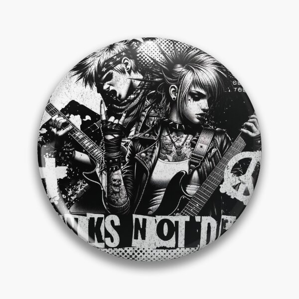 Item preview, Punk Rock Black Band Being designed and sold by Not Hugo.